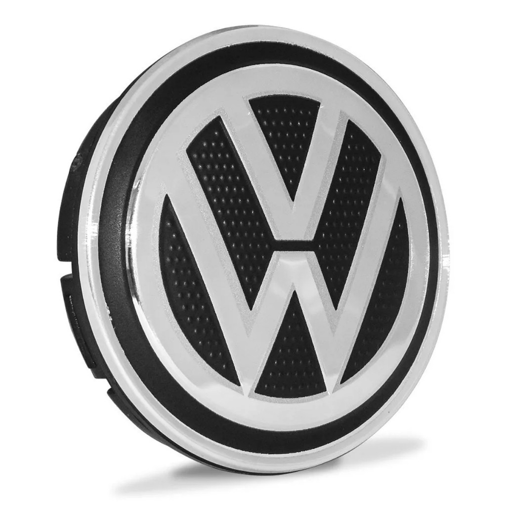 Calota Centro Meio Roda Centro Vw Gol G6 Fox Polo Virtus Nivus 56mm