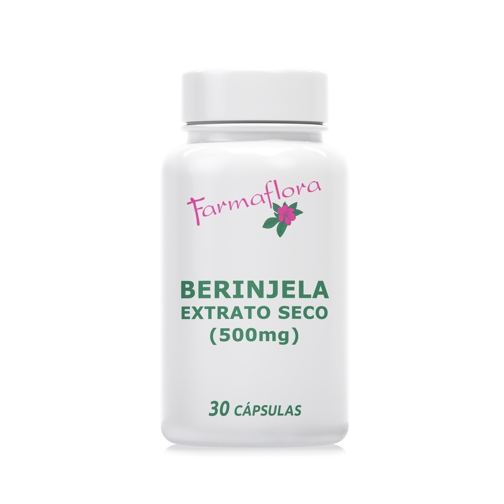 Berinjela Extrato Seco 500mg - Farmaflora