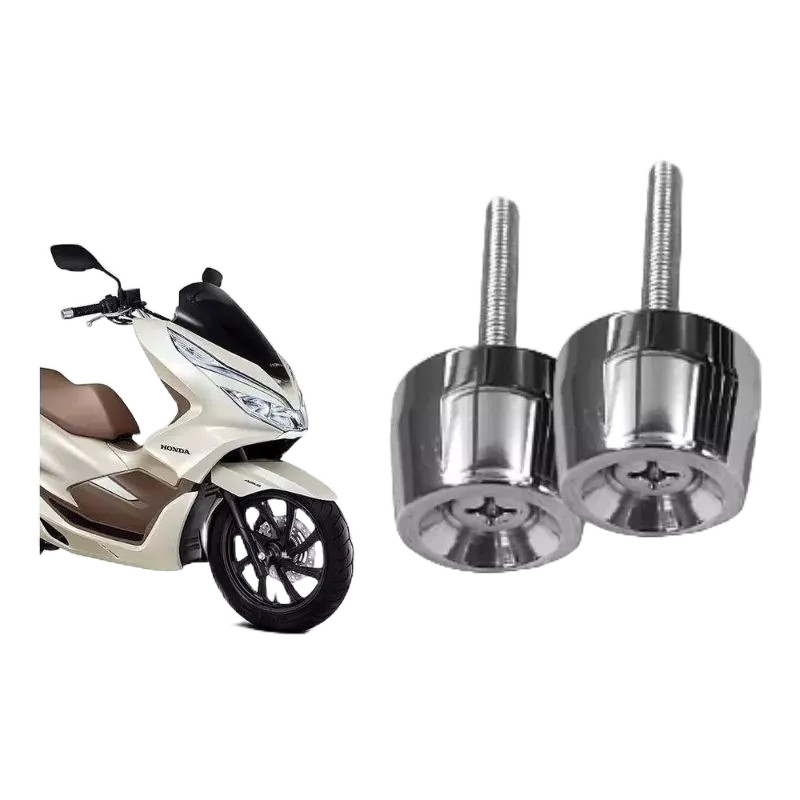 Par Peso Do Guidão PCX 150 2019 2020 2021 Prata em Oferta na Shopee