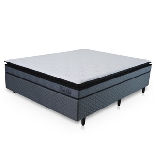 Cama Box Casal Punta Cana D33 Casal em Oferta na Shopee