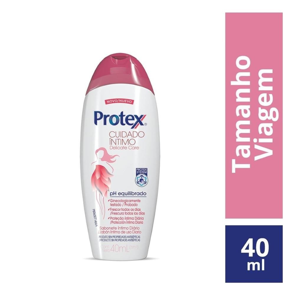 Sabonete Liquido Intimo Protex Delicate Care 40ml