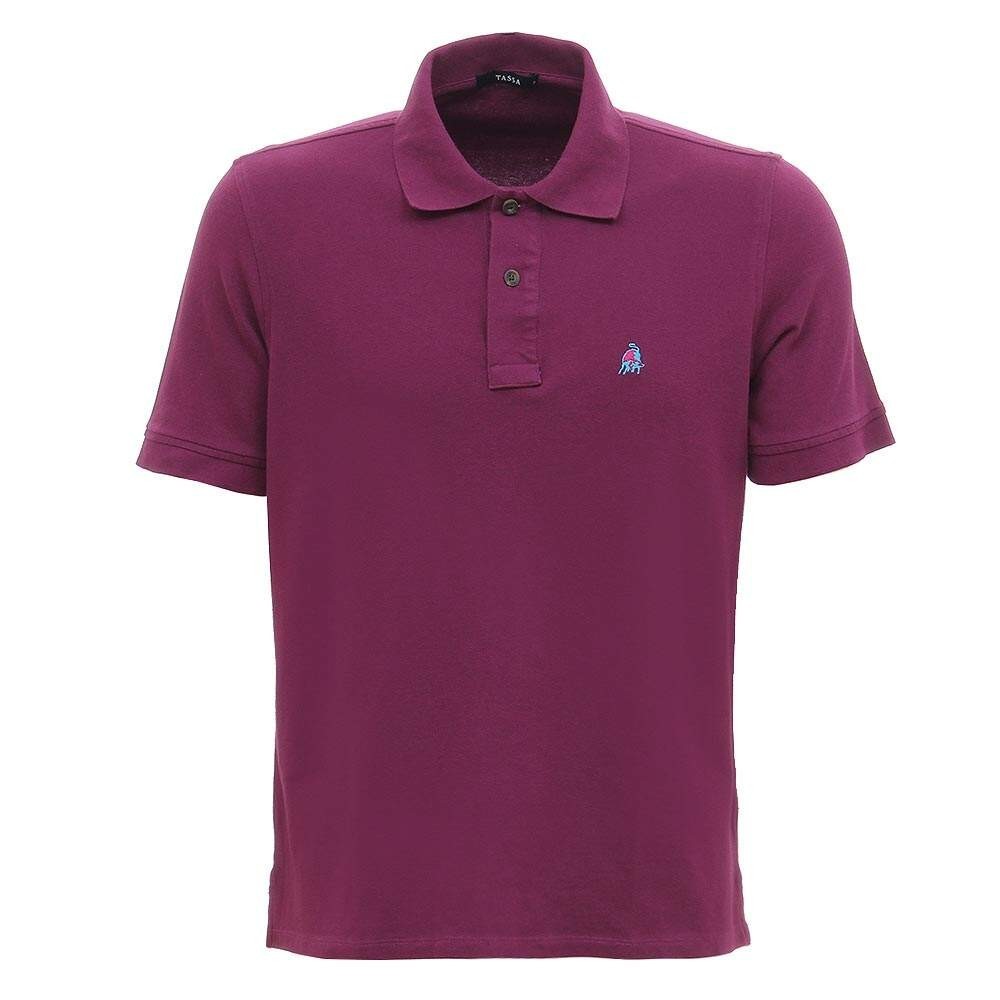 Camisa Gola Polo Masculina Roxa Tassa 29931