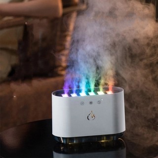 Umidificador Ultrassônico de Névoa, RGB Led Umidificador de Ar, presente, Difusor de Óleo Essencial