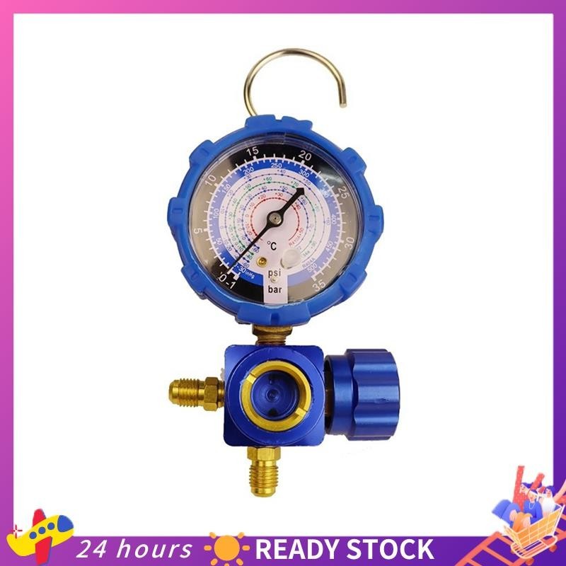 Medidor De Ar Condicionado Para R410A R22 Com Espelho Visual 500Psi Blue