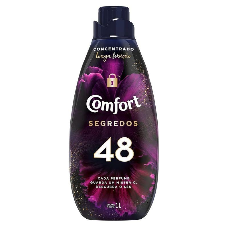 Amaciante De Roupa Concentrado Comfort 48 Segredos 1l - Home & Living