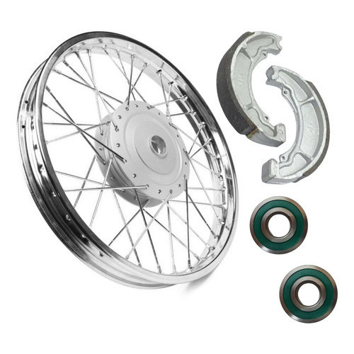 Roda Dianteira Completa Honda Titan 150 Fan 150 +rolam+faixa