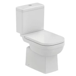Kit Vaso Sanitário Com Caixa Acoplada E Acessórios Elite Branco Celite