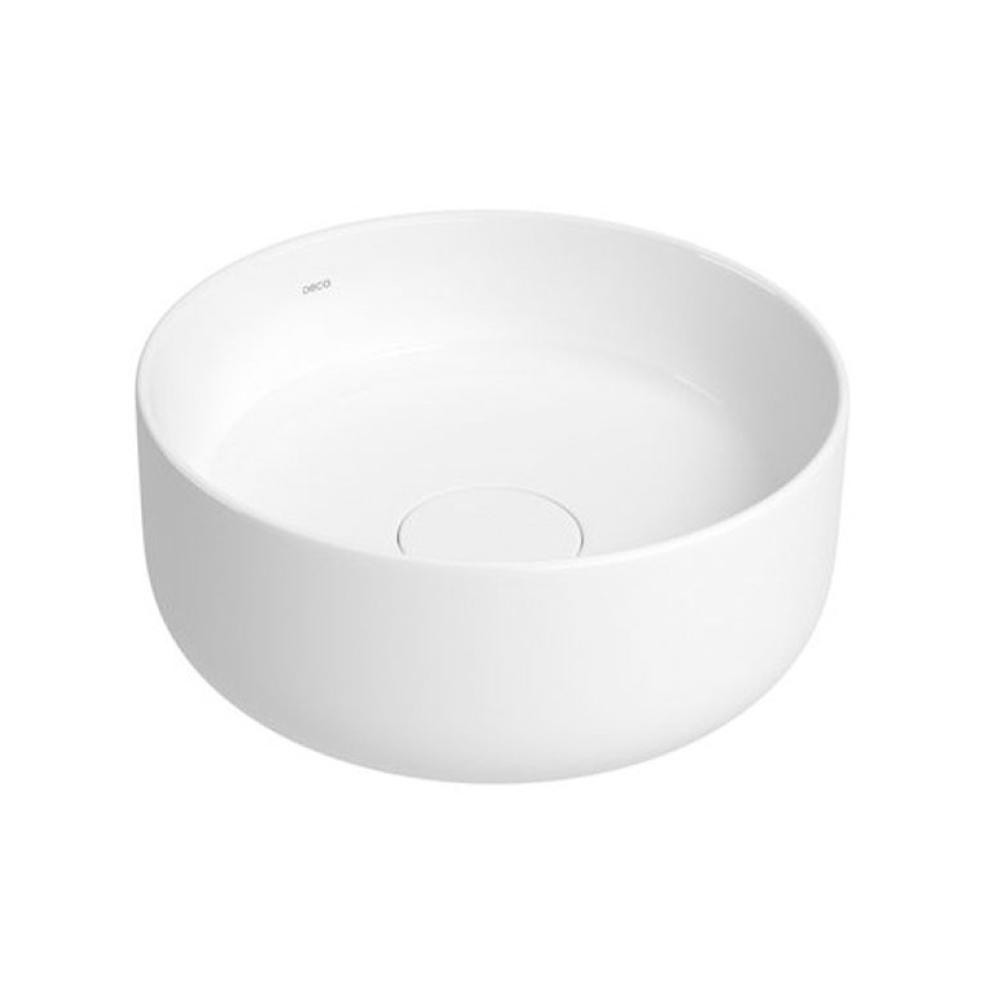 Cuba De Apoio Redonda Slim Branco Deca 30cm em Oferta na Shopee