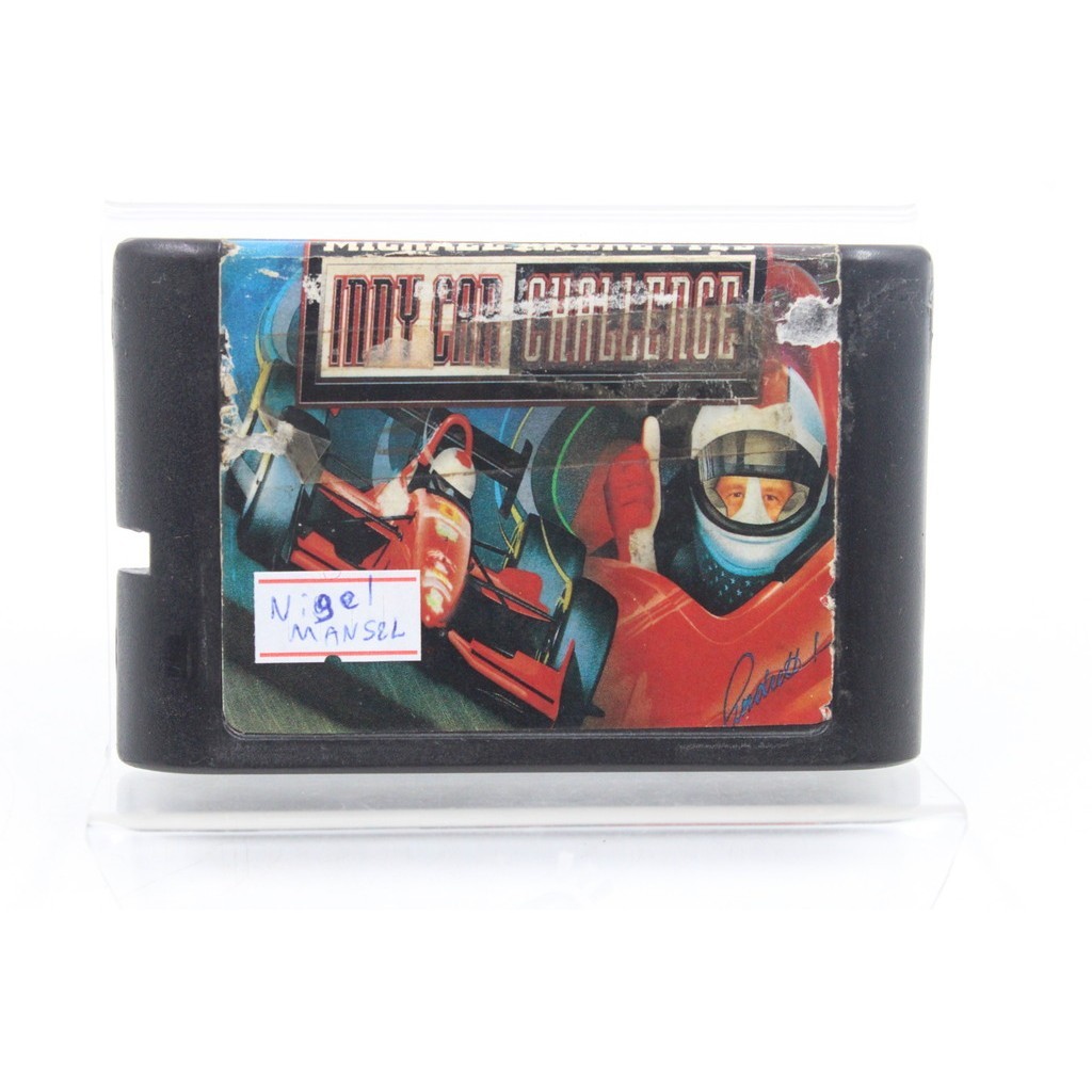 JOGO MEGA DRIVE - NEWMAN/HAAS INDYCAR NIGEL MANSELL (1)