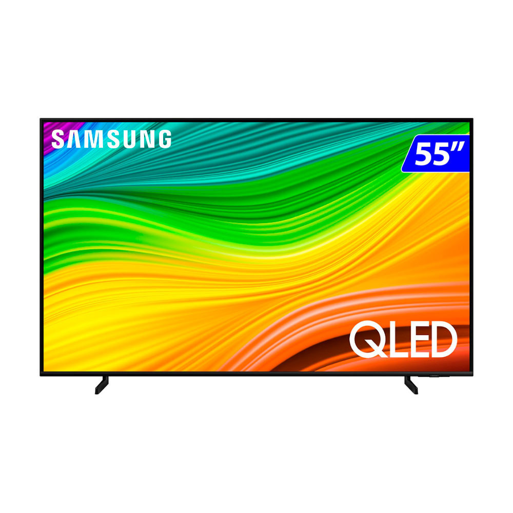 TV QN55Q60DAGXZD 55P QLED 4K Smart Wifi Comando Voz Samsung