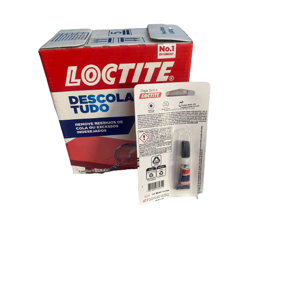 Caixa com 24 unid.-Descola Tudo Loctite  2g em Oferta na Shopee