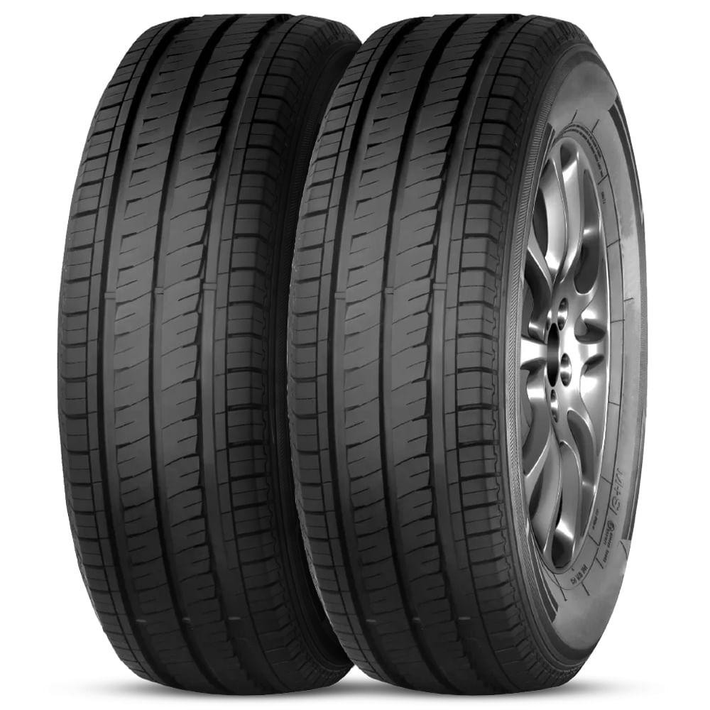 Kit 2 Pneu Durable Aro 16 205/75r16c 110/108r Tl Cargo 4 M+s