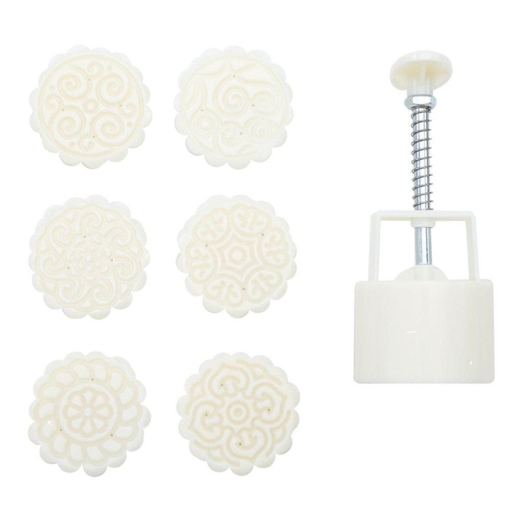 Modelador Ejetor Para Confeitaria de Biscoitos Bolachas e Cookies 14,5x6,3x4,5cm 7Un em Oferta na Shopee