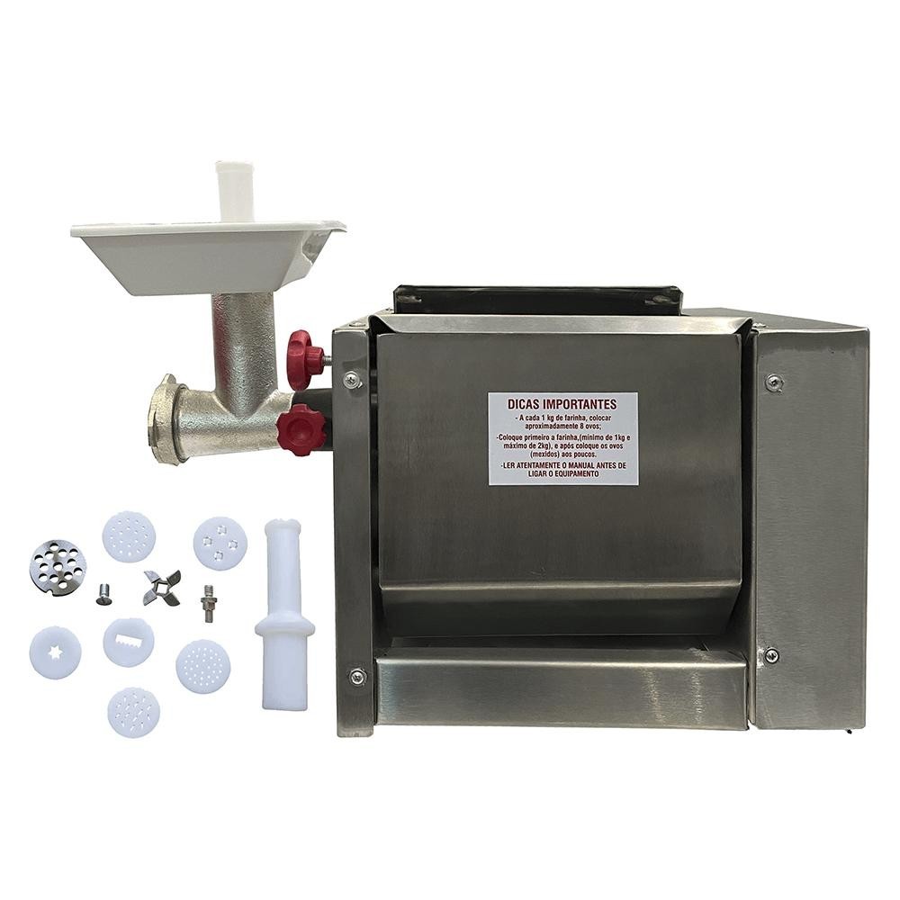 Cilindro Extrusor Moedor e Misturador Conjugados Bigolar, 1/3cv, Bocal 7, Inox - 1420 Bivolt em Oferta na Shopee