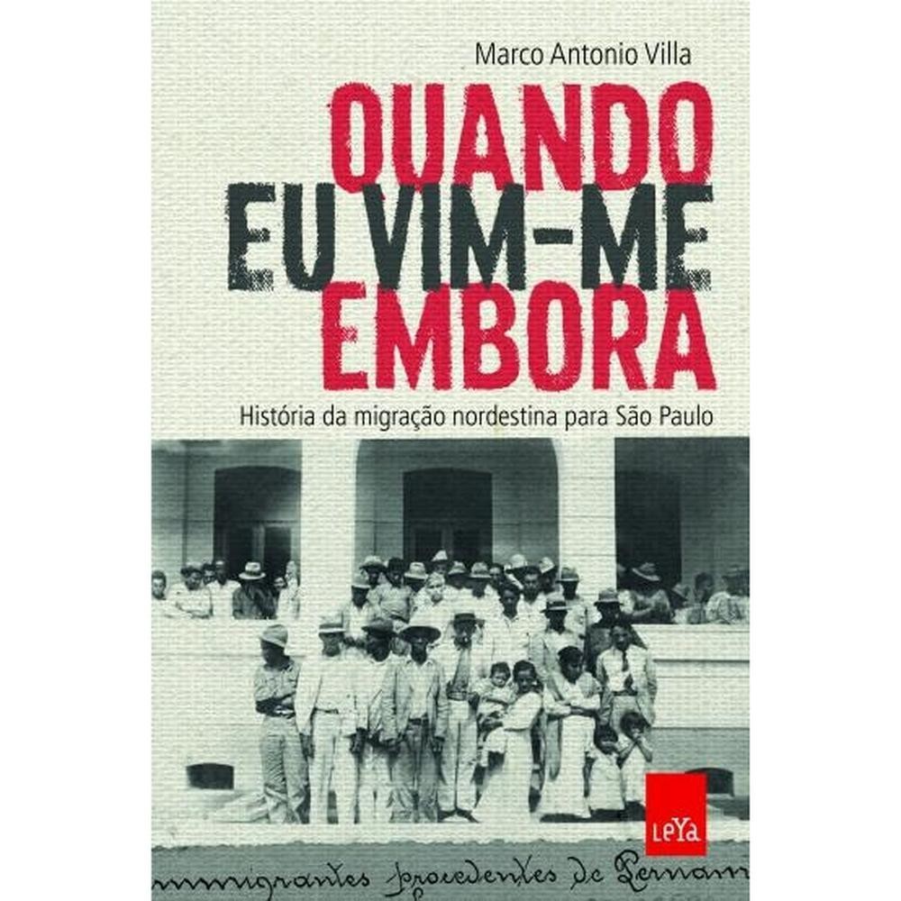 Livro Quando eu vim-me embora - Capa Comum