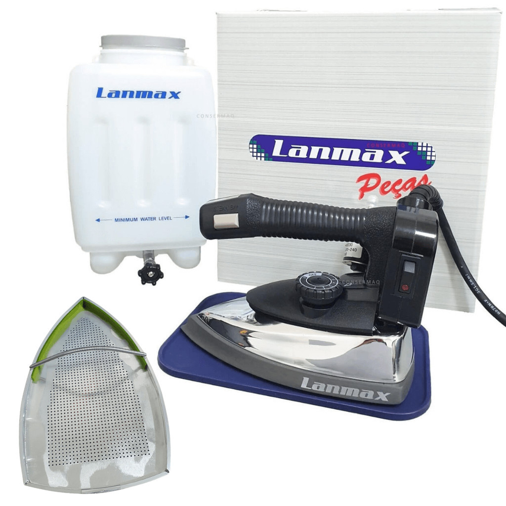 Ferro de Passar Roupas a Vapor Industrial 1300 Watts 2,5 Kg