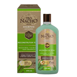 Shampoo Reconstrutor Total Aloe Vera Puro Tio Nacho 415ml