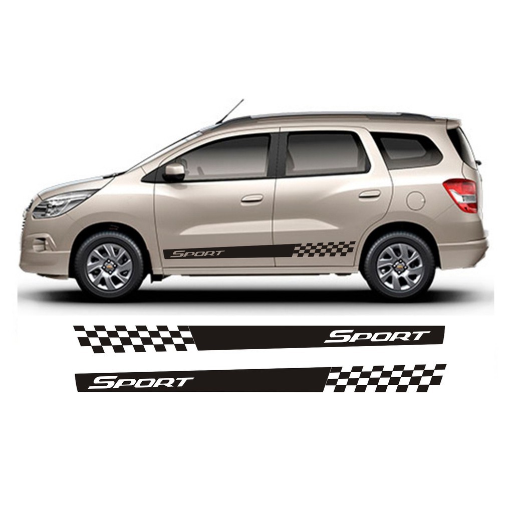 Kit Adesivo Spin Sp5 Sport Faixa Lateral Acessórios Fita Tuning