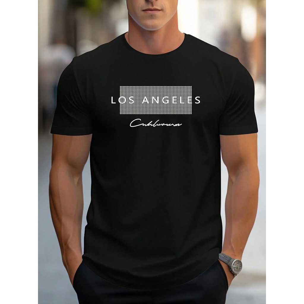 Camiseta Masculina Feminina Camisa T-shirt Estampada Los Angels California Mulher Oversized Camisetão Premium Exclus.