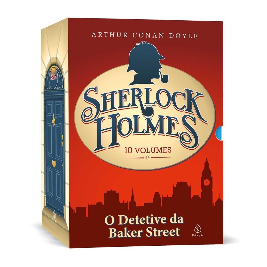 Box - Sherlock Holmes - com 10 livros em Oferta na Shopee