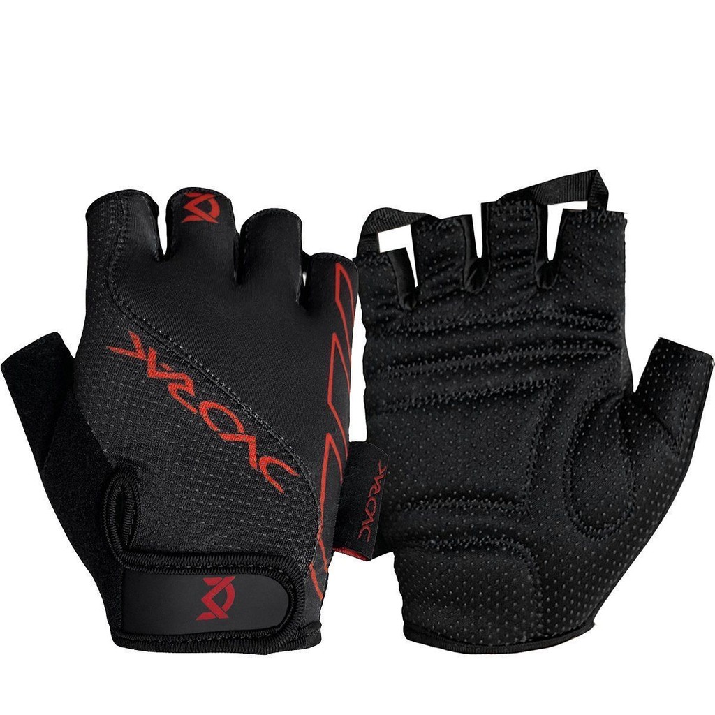 Luva de Ciclismo Dvorak Trail Vermelha em Oferta na Shopee