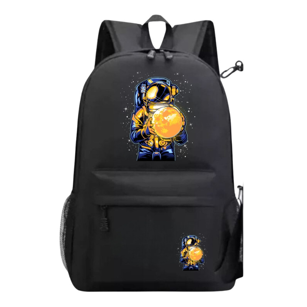 Mochila Masculina Mochilas Infantis Mochila Escolar Confortável(QUEIMA DE ESTOQUE ENVIAMOS ESTAMPAS ALEATORIA)