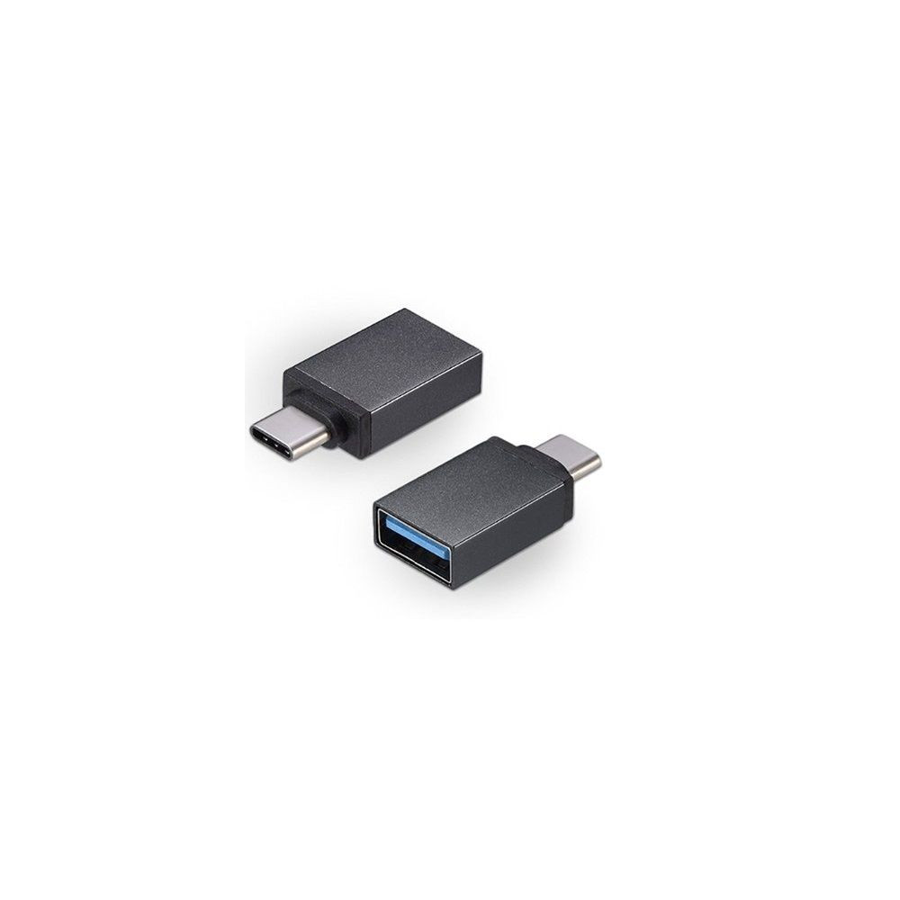 Adaptador da MD9 USB 3.0 Fêmea X USB C Macho OTG Preto
