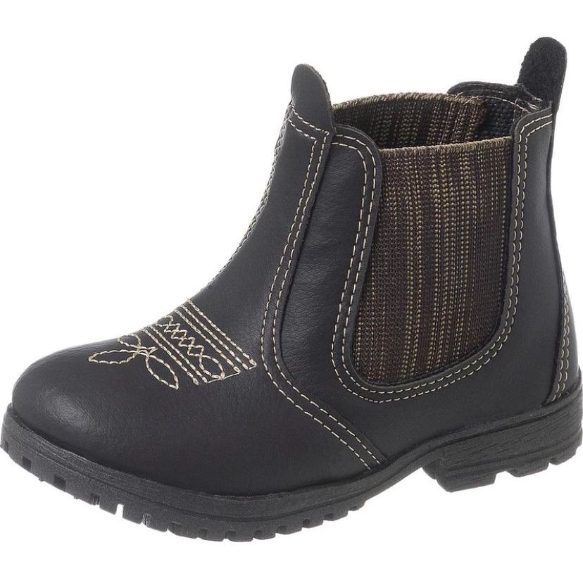 Bota jeca Infantil Masculino Jequinha Cowntry Estilosa Confortável casual — imagem 2 de 2
