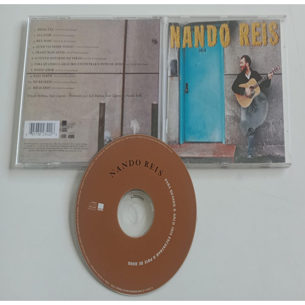 CD: NANDO REIS - PARA QUANDO O ARCO-IRIS ENCONTRAR O POTE DE OURO de NANDO REIS
