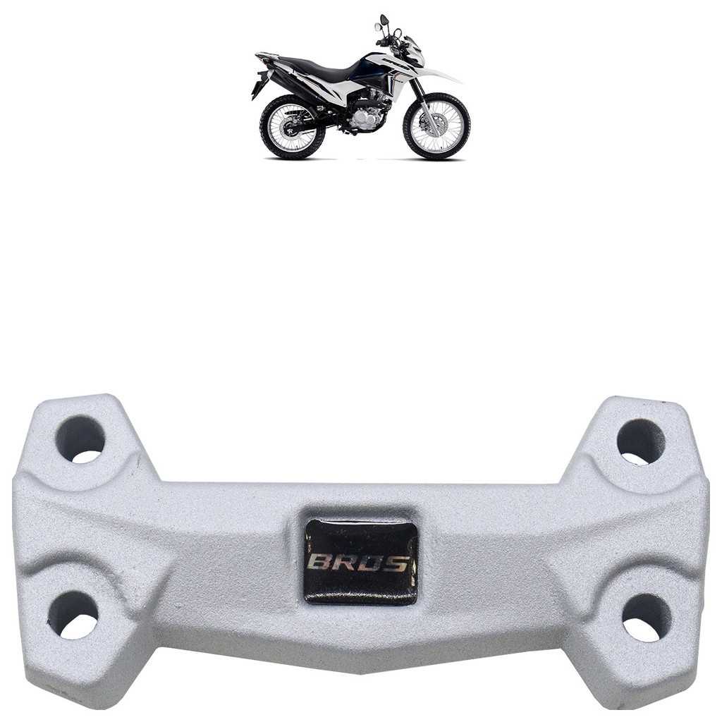 Cadeado Mesa Guidão NXR 160 Bros 2015 2016 2017 2018 2019 2020 2021 2022 Prata - Spare Parts and Accessories for Vehicles