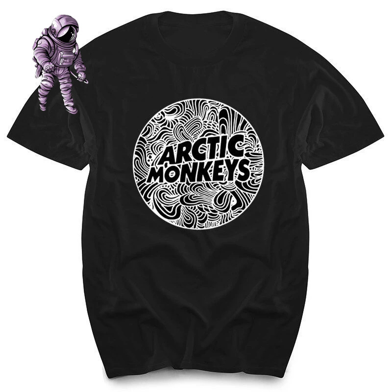 Camiseta Arctic Monkeys Masculina Camisa Banda Rock Unissex - Enviamos em até 24 hrs!