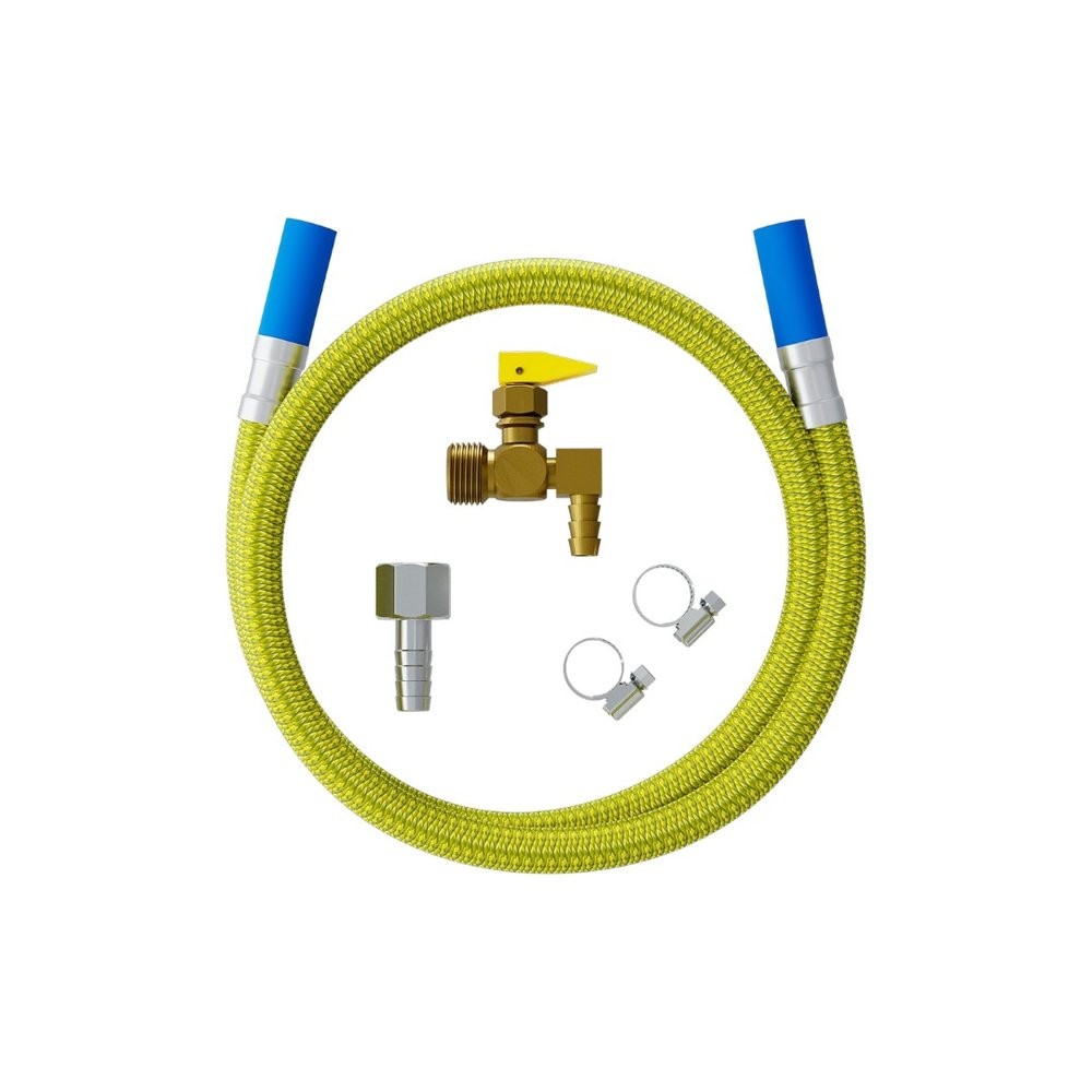 Kit Instalação completo Fogão/Forno/Cooktop 1.20M 180309-66 Blukit