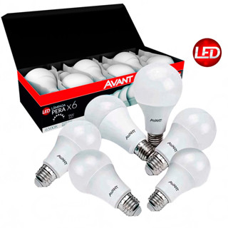 Jogo Pack 10 Lâmpadas Bulbo Pêra 7W 6500k Luz Led Branco Frio Casa Comércio Interno Bivolt AVANT em Oferta na Shopee