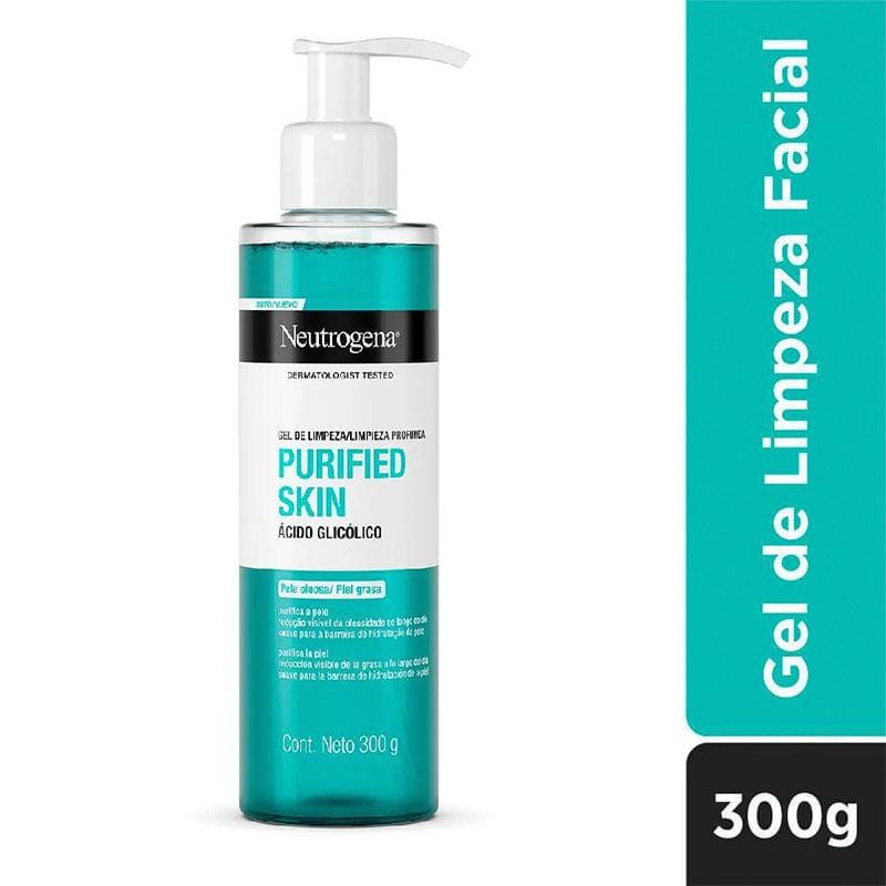 Detalhes do Gel de Limpeza Facial Neutrogena Purified Skin 300g