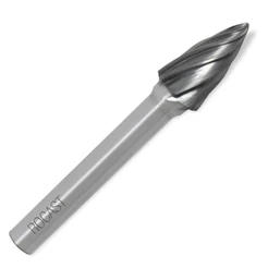 Lima Rotativa Árvore Pontiaguda Para Alumínio 6mm (45,0109) - Rocast