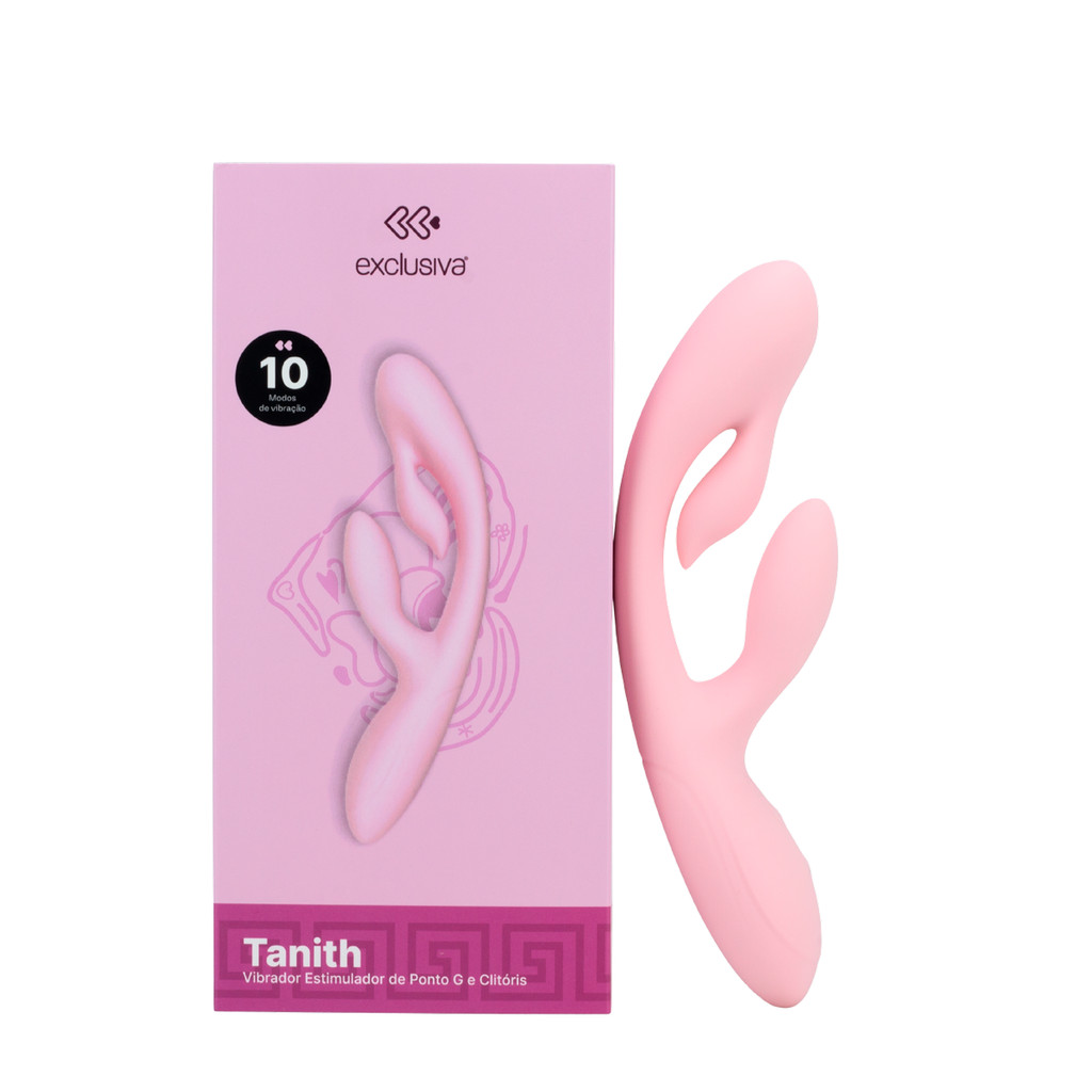 Vibrador Estimulador do Ponto G e Clítoris -Exclusiva Tanith