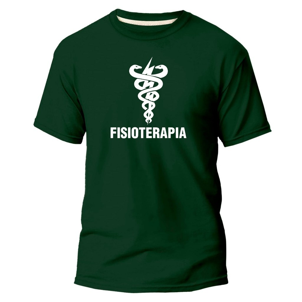 unissex Camisetas Masculina Feminina Estampa  Algodão Lisa Academia Casual Trabalho Faculdade Fisioterapia Personalizada
