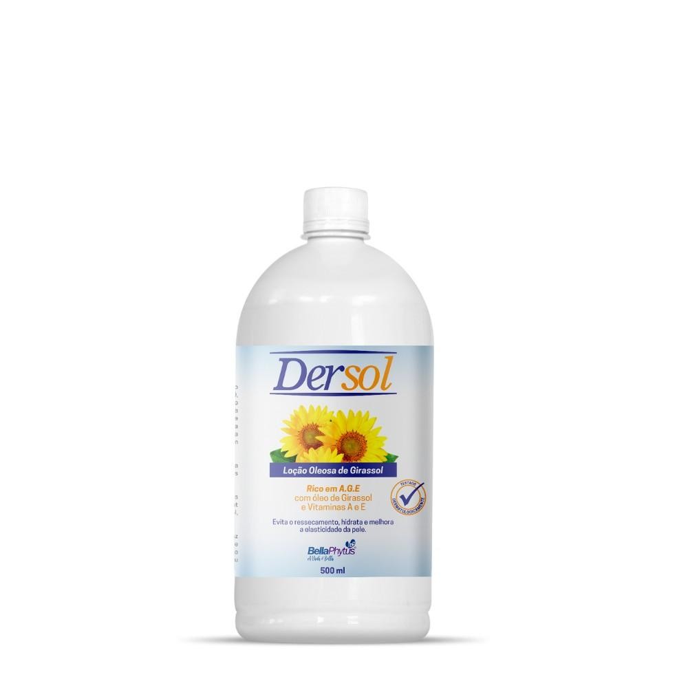 DERSOL OLEO DE GIRASSOL A.G.E 500ML- BELLAPHYTUS