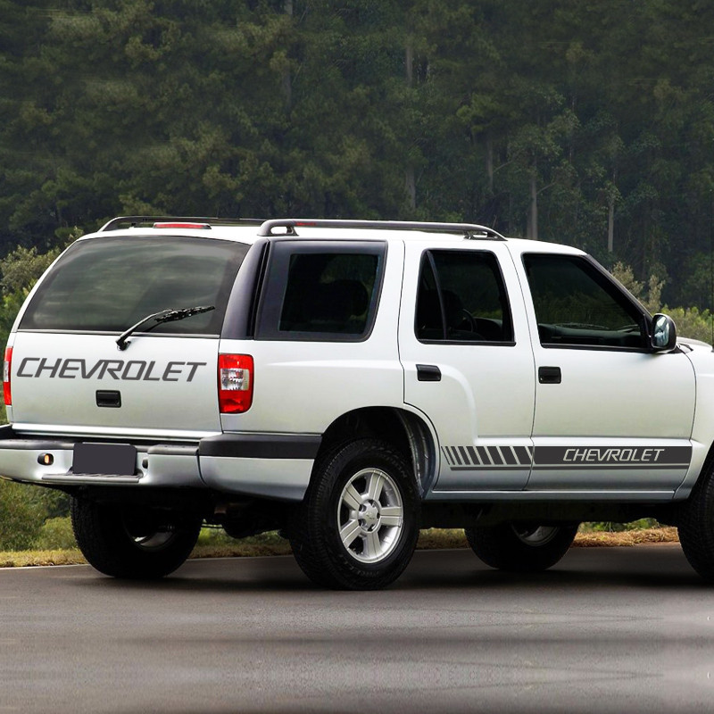 Faixa Chevrolet Blazer 2001/2011 Adesivo Lateral/traseiro