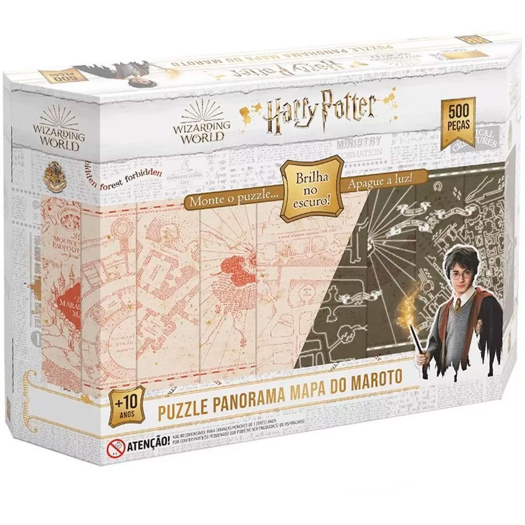 Quebra Cabeça Harry Potter Mapa do Maroto: Onde Comprar | BuscaProdutos