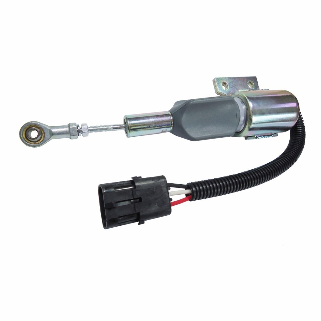 SOLENOIDE DE PARADA SA4756-12 SA4891-12 WOODWARD 3932529 CUMMINS 12V PLUG 3 TER
