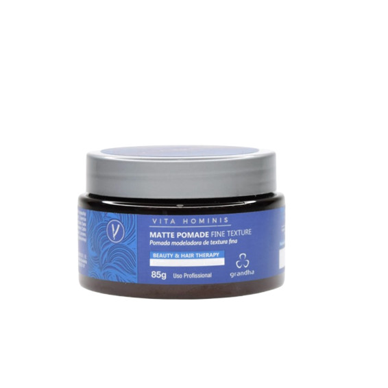 Grandha Matte Pomade Fine Texture 85g Pomada Modeladora em Oferta na Shopee