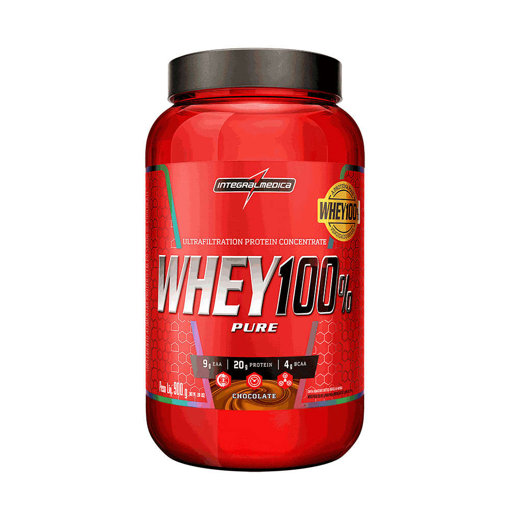 Whey 100% Integral Chocolate - 900g