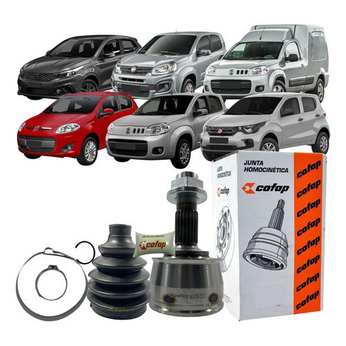 Ponteira Homocinética Fiat Uno Palio Mobi Fiorino Argo em Oferta na Shopee