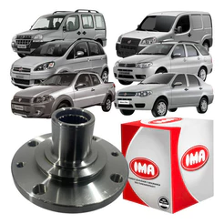 Cubo De Roda Dianteiro Fiat Doblo Cargo Idea Siena Strada
