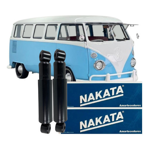 Par Amortecedor Traseiro Original Vw Kombi 1.6 1960 1977