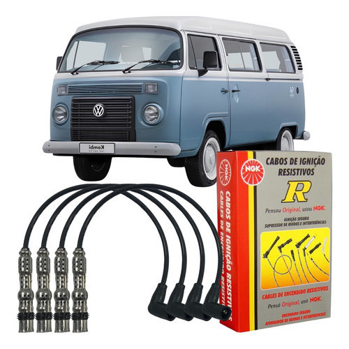 Cabo Vela Ignição Original NGK Kombi 2006 a 2014