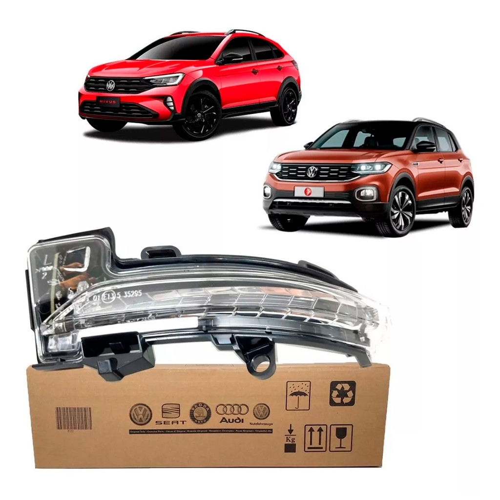 Lanterna Pisca Seta Retrovisor Le T-cross/nivus Original Vw em Oferta na Shopee