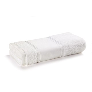 Toalha de Rosto Para Pintar Karsten Bruna II Branco