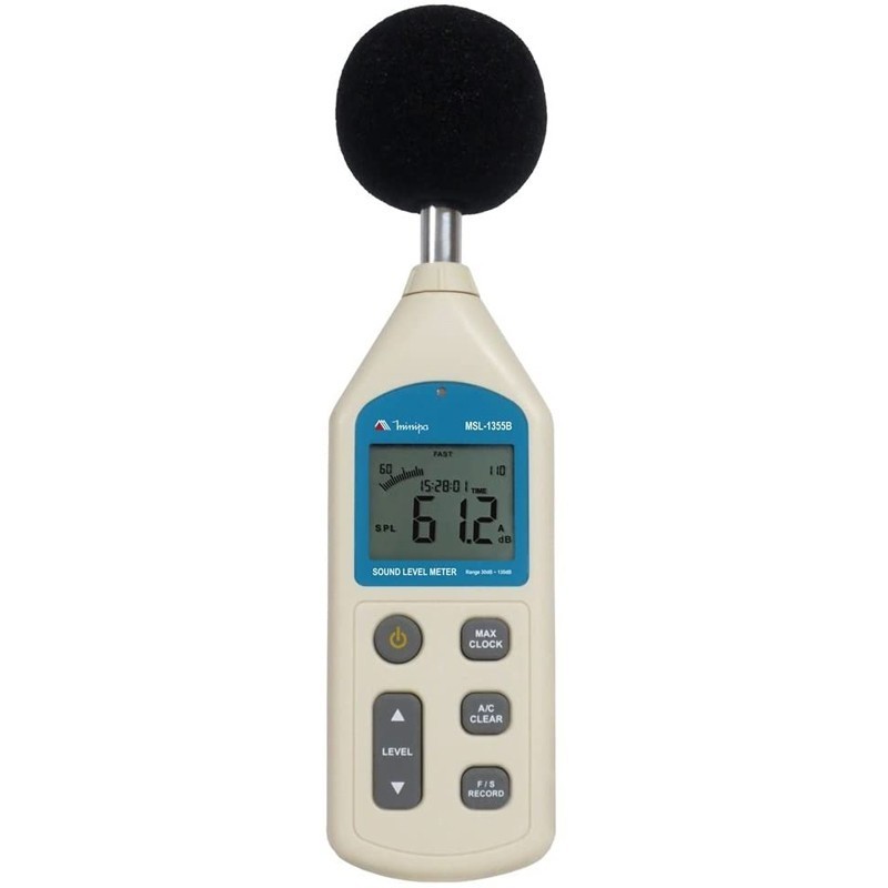 Decibelímetro Msl-1355b Azul/branco - Minipa